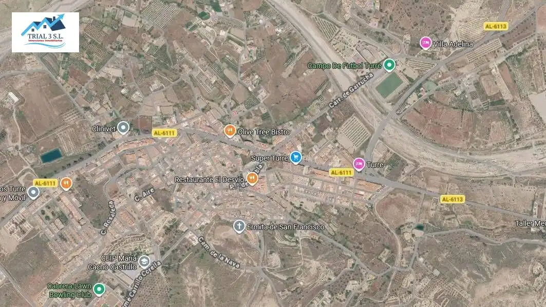 Vista exterior de Piso en venta en Turre