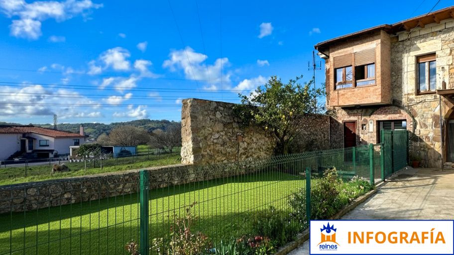 Exterior view of Single-family semi-detached for sale in Camargo  with Terrace, Storage room and Furnished