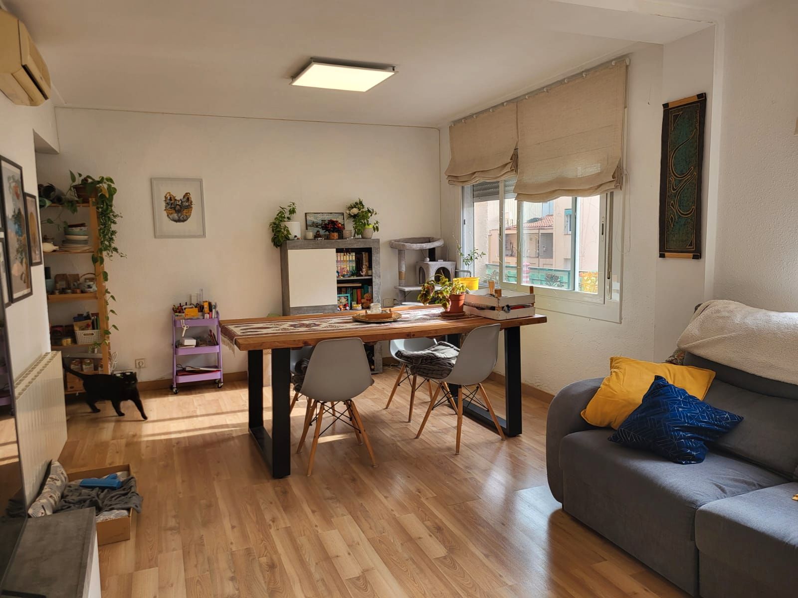 Dining room of Flat for sale in Mataró  with Air Conditioner, Heating and Parquet flooring