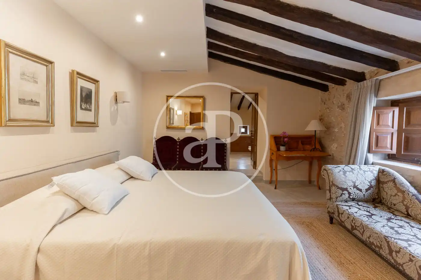 Bedroom of Houses for rent in Llucmajor  with Air Conditioner, Heating and Private garden