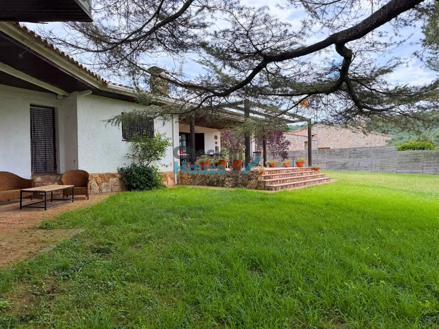 Garden of Houses for sale in Santa Cristina d'Aro  with Heating, Private garden and Terrace
