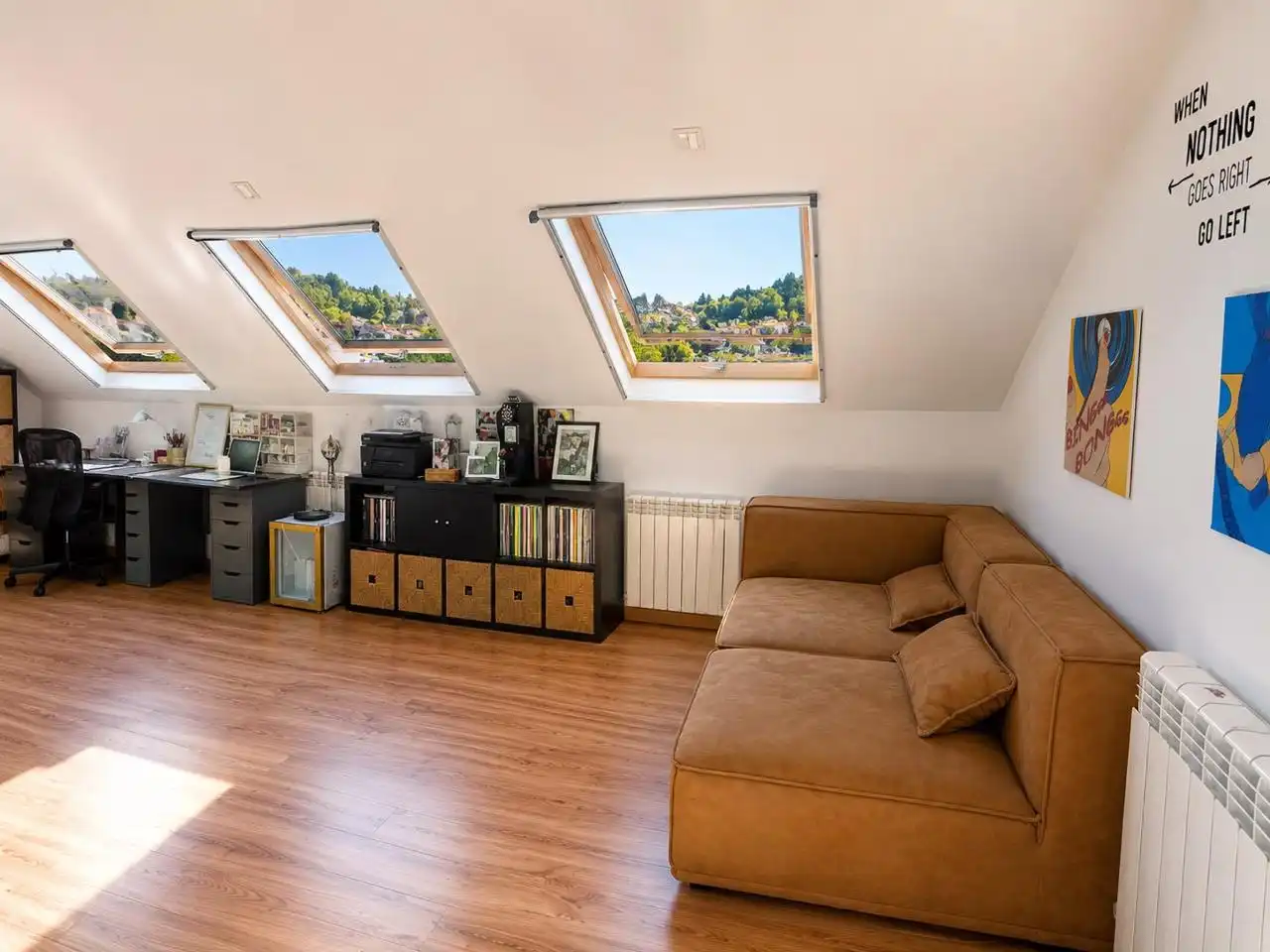 Living room of Houses for sale in El Casar  with Heating, Storage room and Swimming Pool