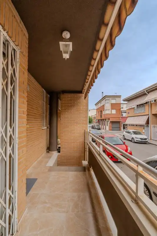 Terrassa de Casa adosada en venda en Murcia amb Calefacció, Jardí privat i Terrassa