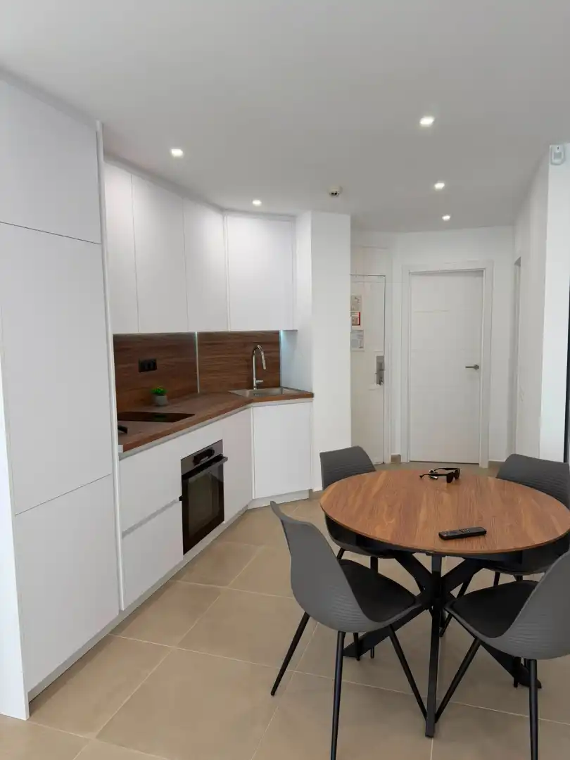 Cocina de Apartamento en venta en Adeje con Terraza, Amueblado y Piscina comunitaria