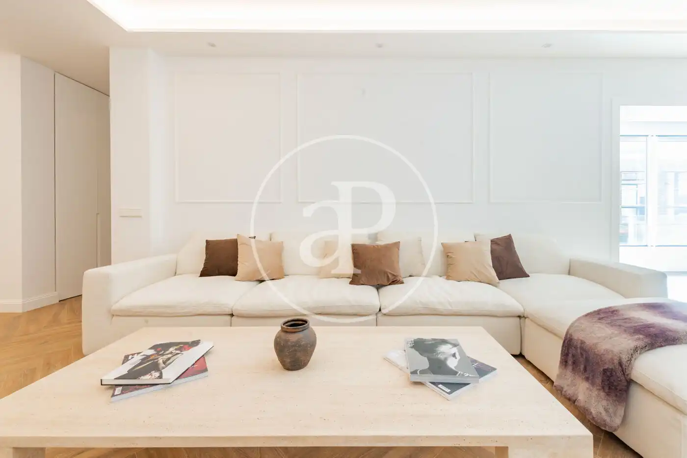 Wohnzimmer von Wohnung zum Verkauf in Madrid mit Klimaanlage, Heizung und Abstellraum