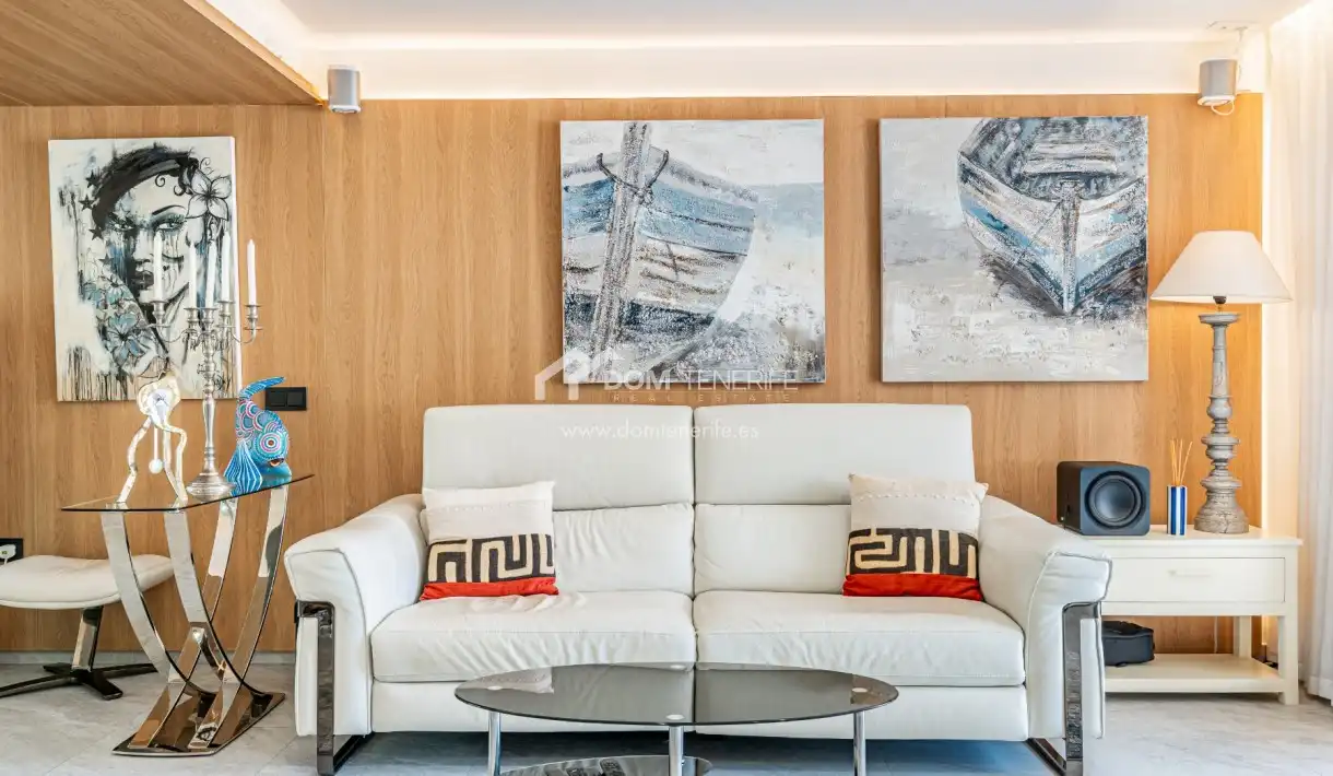 Sala de estar de Casa o chalet en venta en Arona con Terraza y Piscina