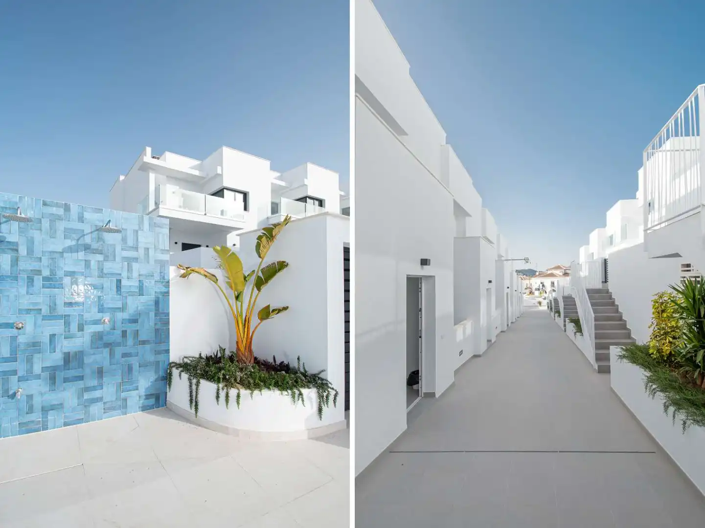 Vista exterior de Casa adosada en venta en Nerja con Aire acondicionado, Calefacción y Terraza