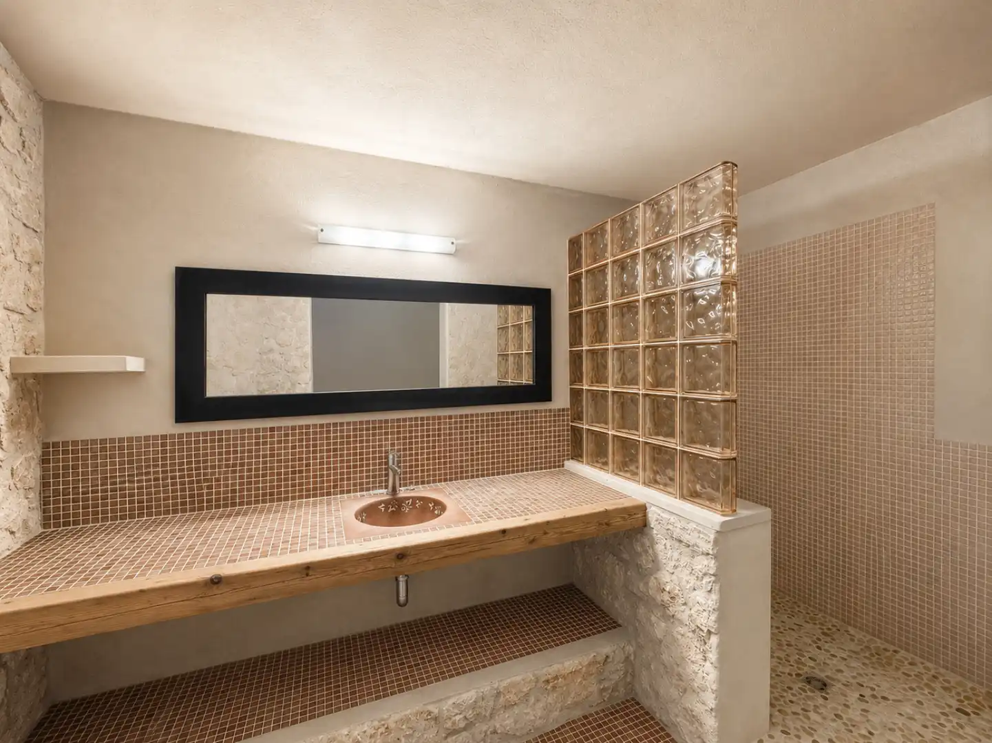 Bany de Casa o xalet en venda en Lloret de Vistalegre amb Aire condicionat, Terrassa i Piscina