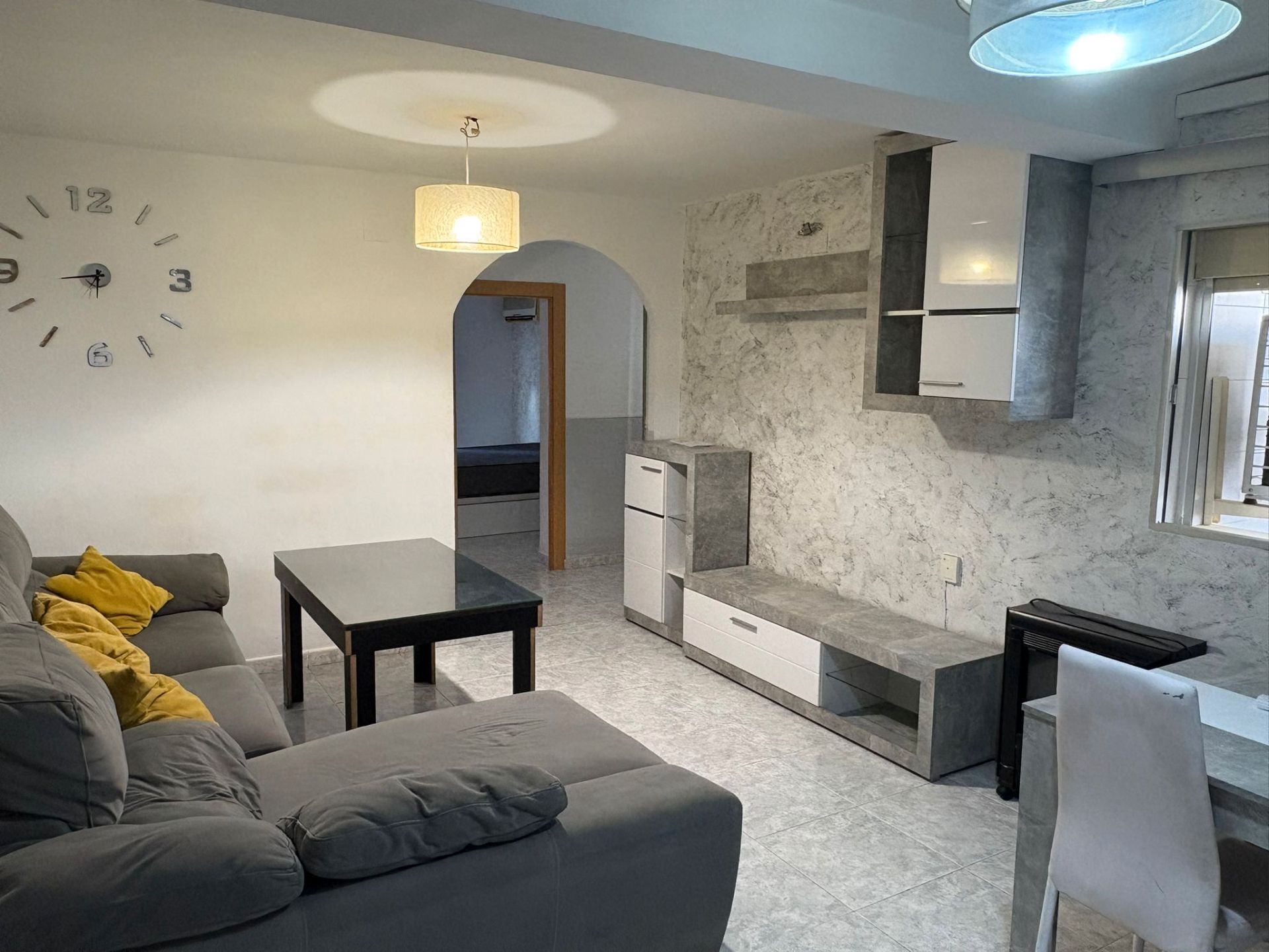 Living room of Flat to rent in  Jaén Capital  with Furnished