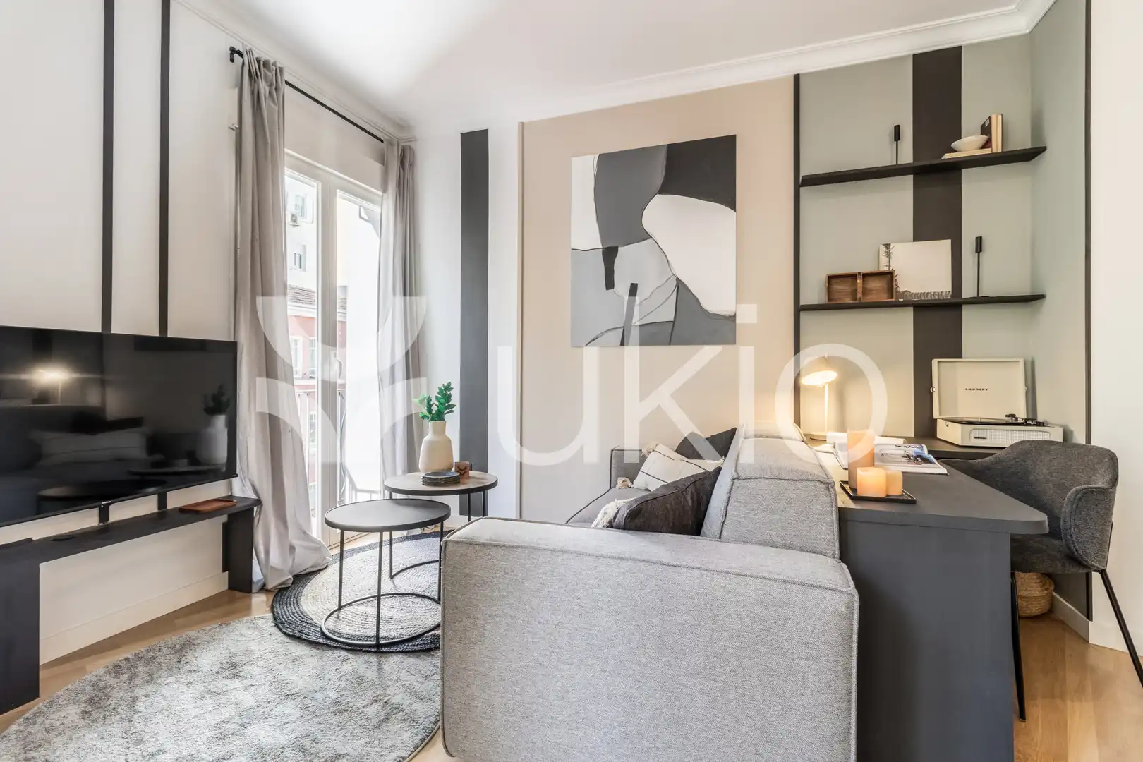 Wohnzimmer von Gebäude zur Miete in Madrid