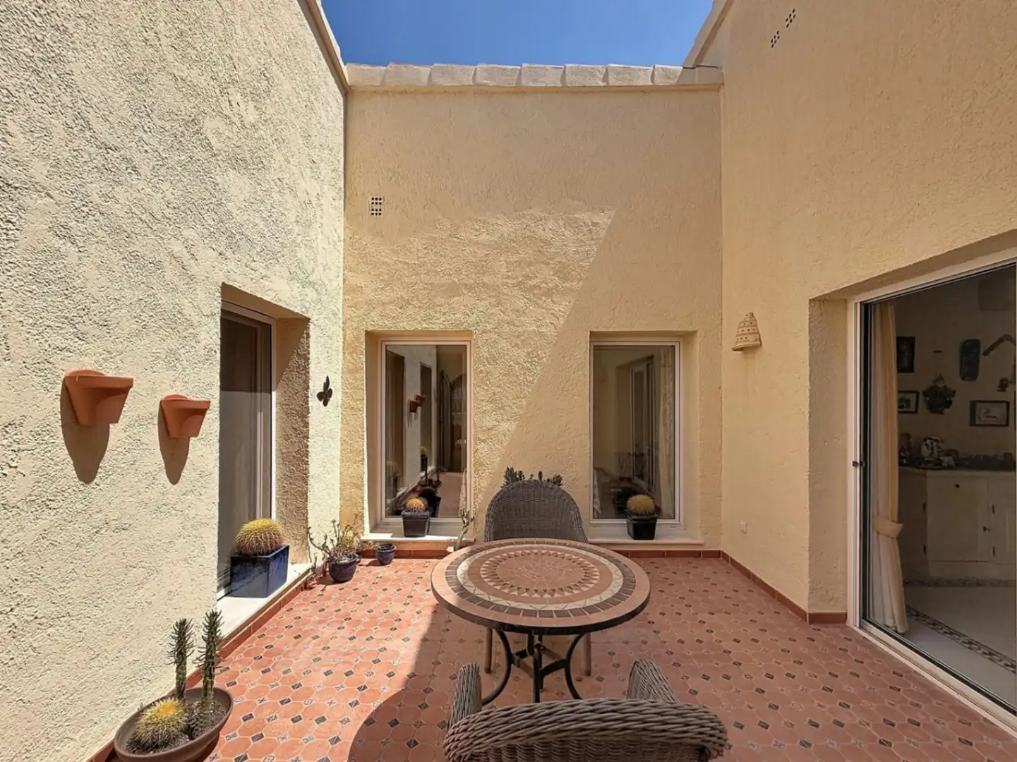 Terraza de Casa o chalet en venta en Benitachell / El Poble Nou de Benitatxell con Aire acondicionado, Calefacción y Jardín privado