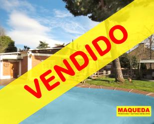 Jardí de Casa o xalet en venda en Majadahonda amb Calefacció, Jardí privat i Piscina
