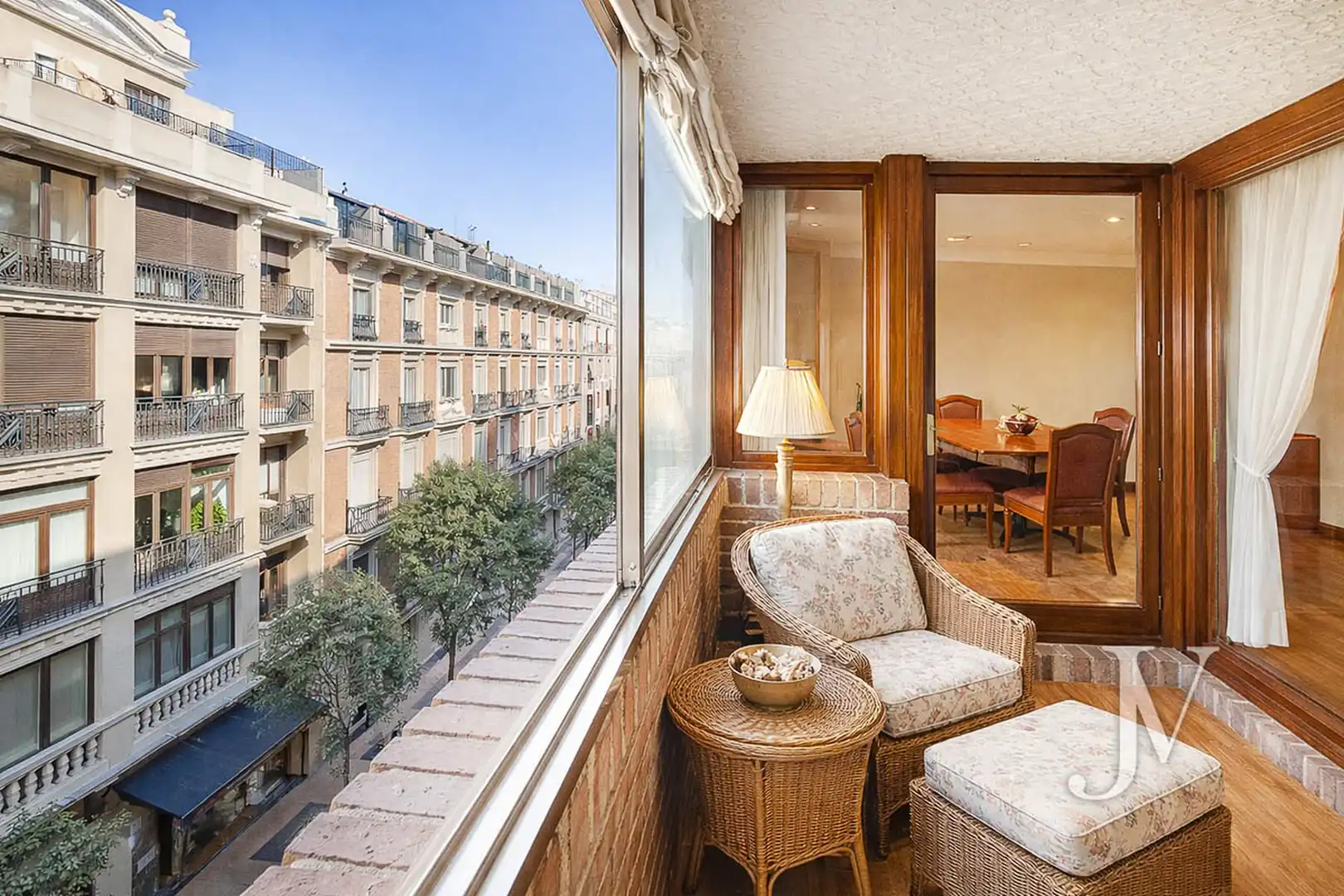 Terrassa de Pis en venda en  Madrid Capital amb Jardí privat, Terrassa i Moblat