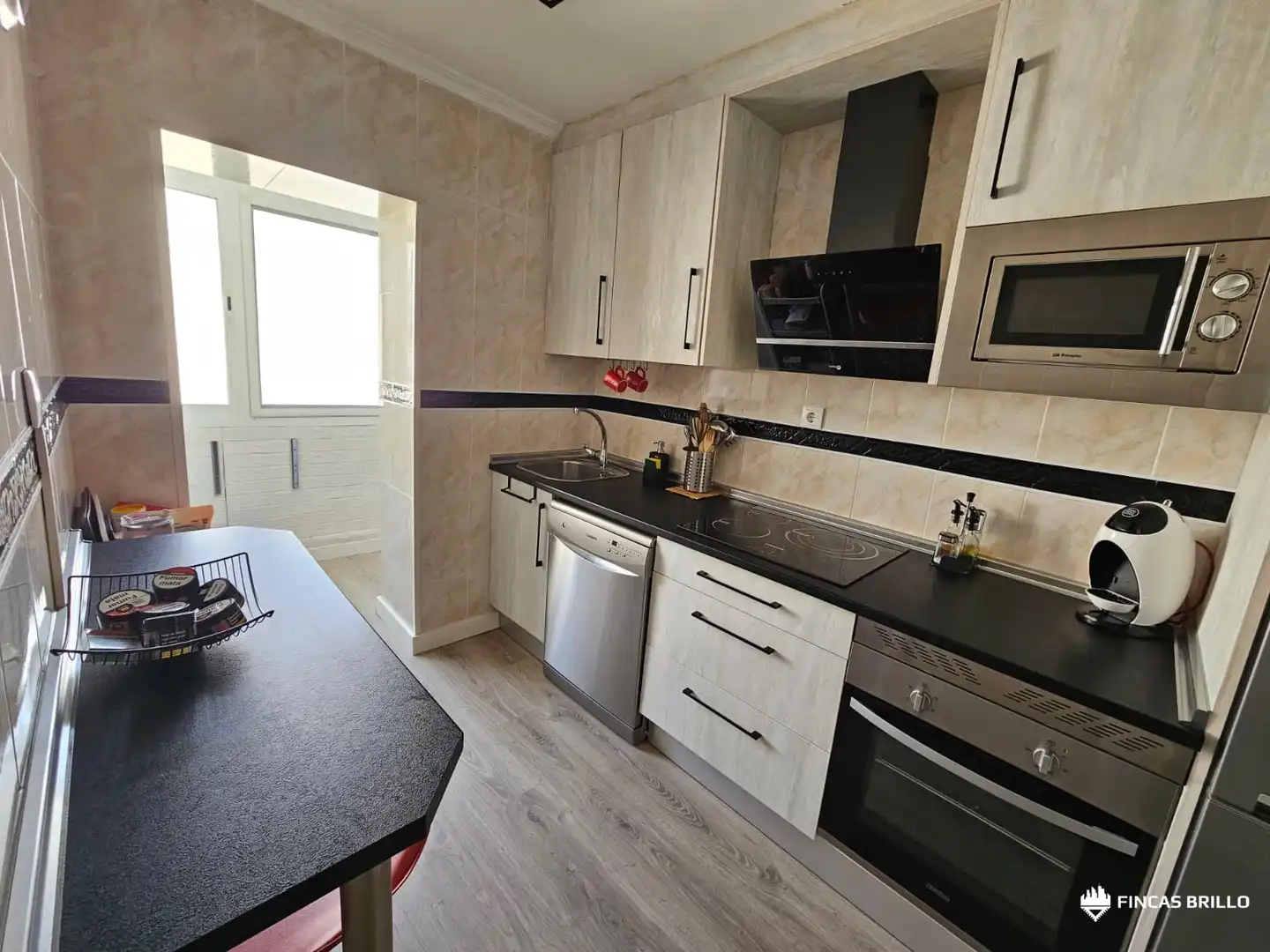 Küche von Wohnung zum Verkauf in Cáceres mit Klimaanlage, Heizung und Terrasse