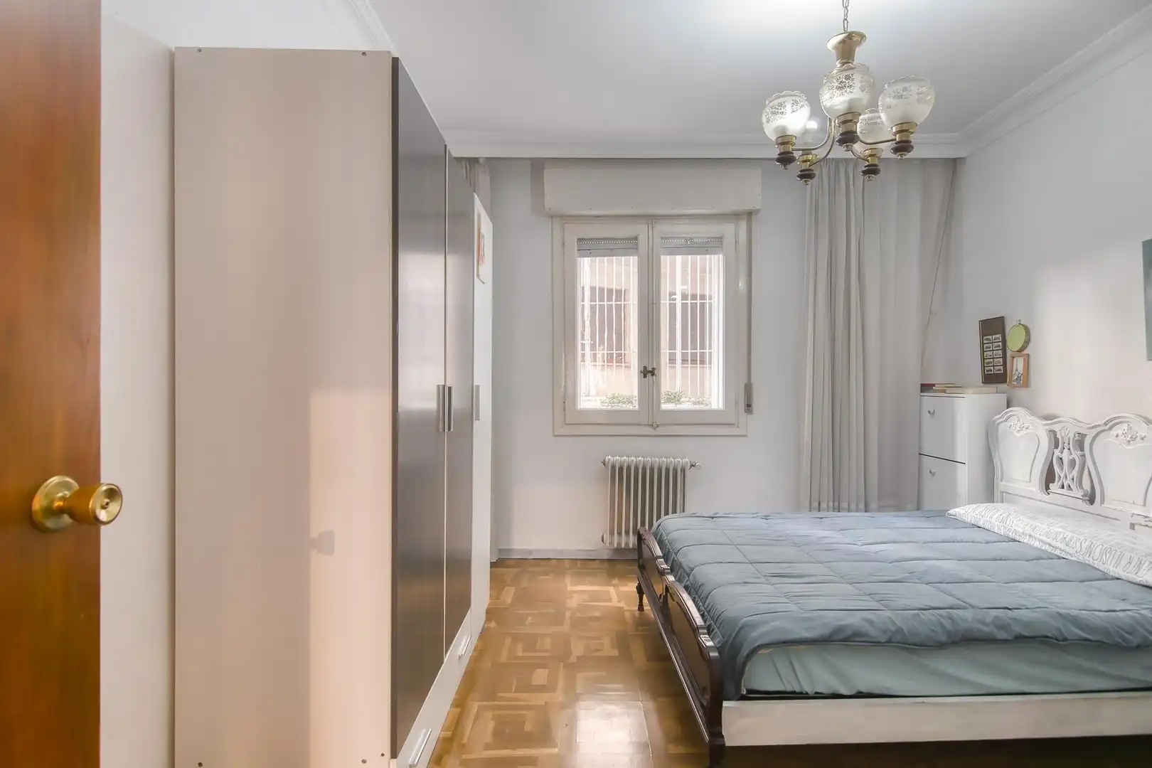 Bedroom of Flat for sale in  Pamplona / Iruña  with Heating, Storage room and Balcony