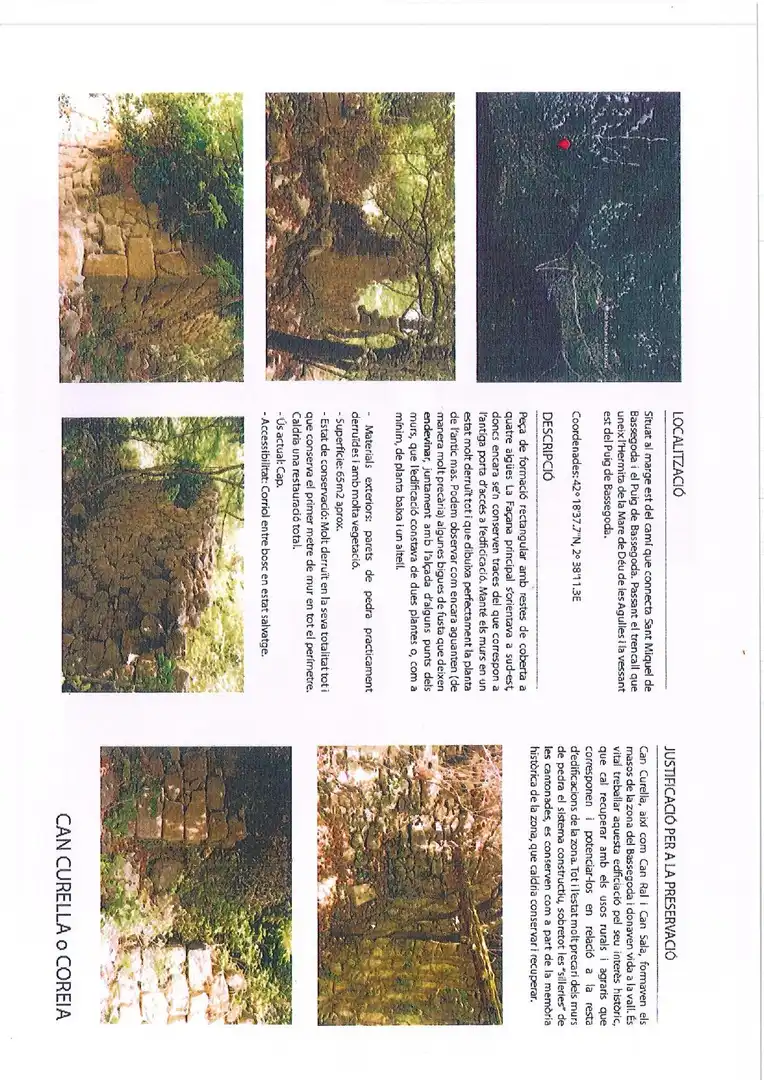 Vista exterior de Finca rústica en venta en Albanyà con Jardín privado, Terraza y Trastero