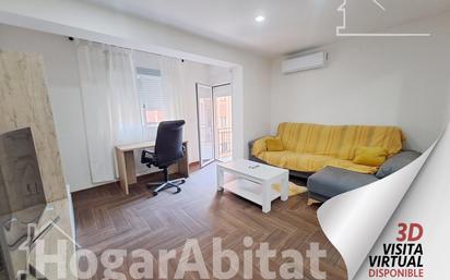 Living room of Flat for sale in Castellón de la Plana / Castelló de la Plana  with Air Conditioner and Balcony