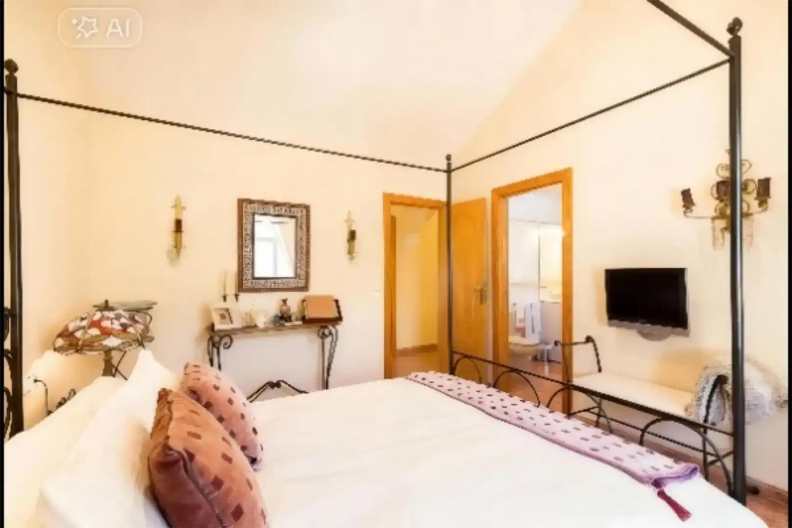 Dormitori de Casa o xalet en venda en Muro de Alcoy amb Aire condicionat i Piscina