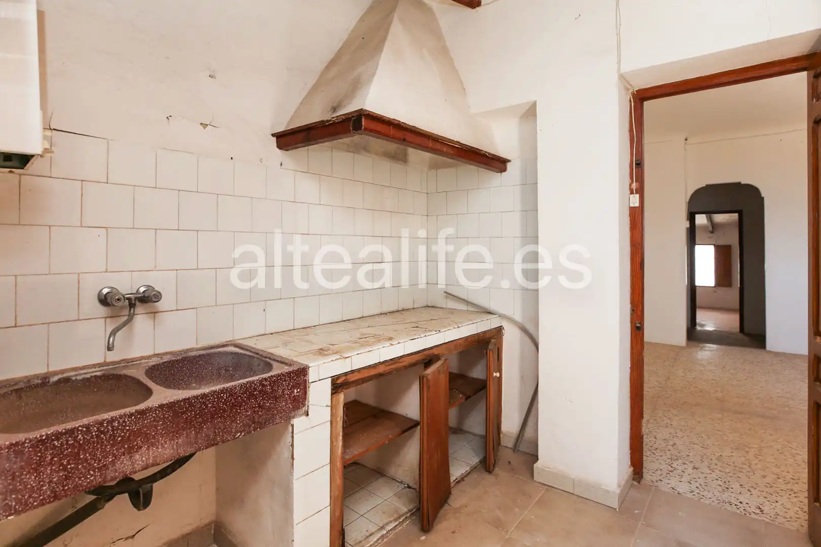 Cocina de Casa adosada en venta en Altea con Terraza y Trastero