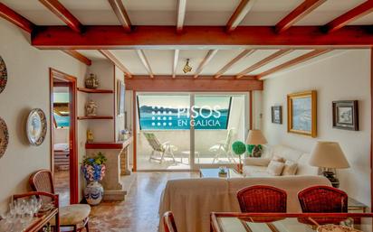 Living room of Attic for sale in Sanxenxo