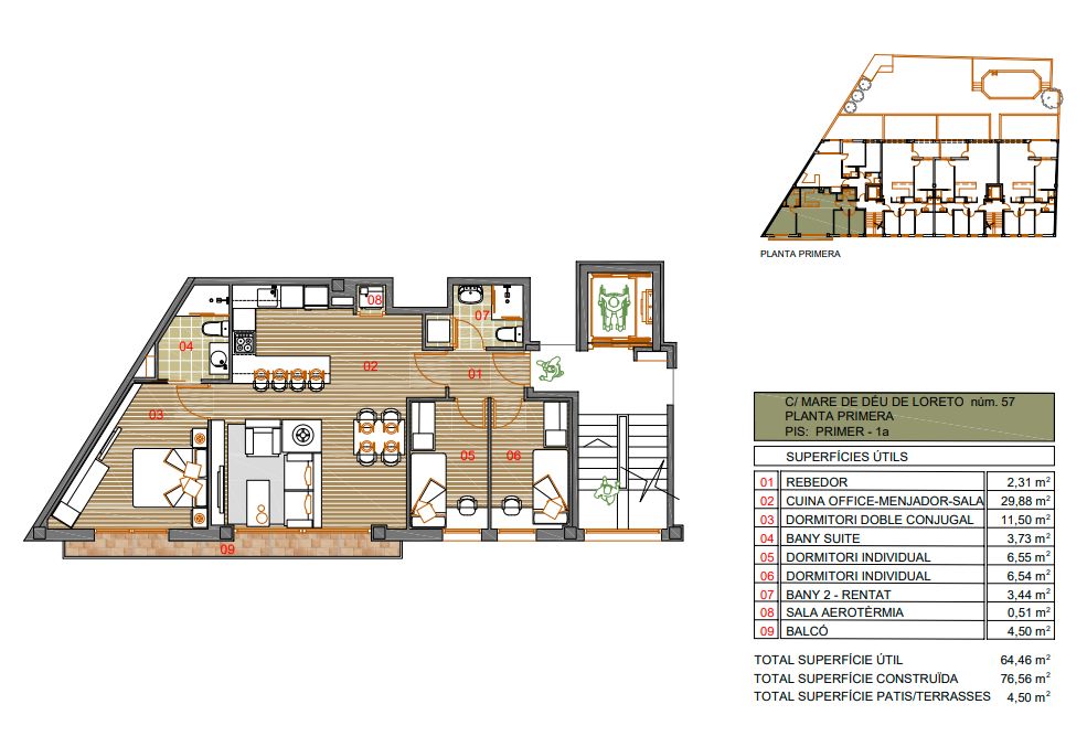 Flat for sale in Carrer Mare de Déu de Loreto, 57, Pallejà