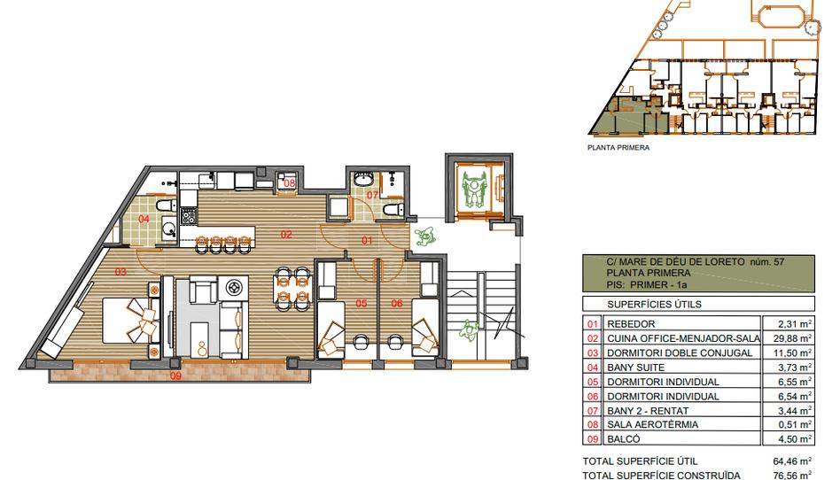 Foto 1 de Pis en venda a Carrer Mare de Déu de Loreto, 57, Pallejà, Barcelona