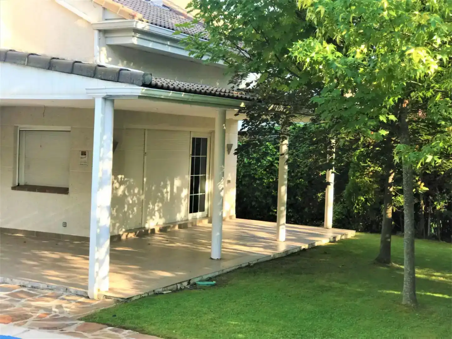 Terrasse von Haus oder Chalet zur Miete in Molino de la Hoz