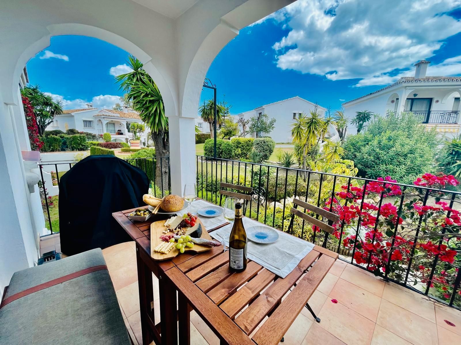 Garden of Flat for sale in Benahavís  with Air Conditioner, Terrace and Furnished
