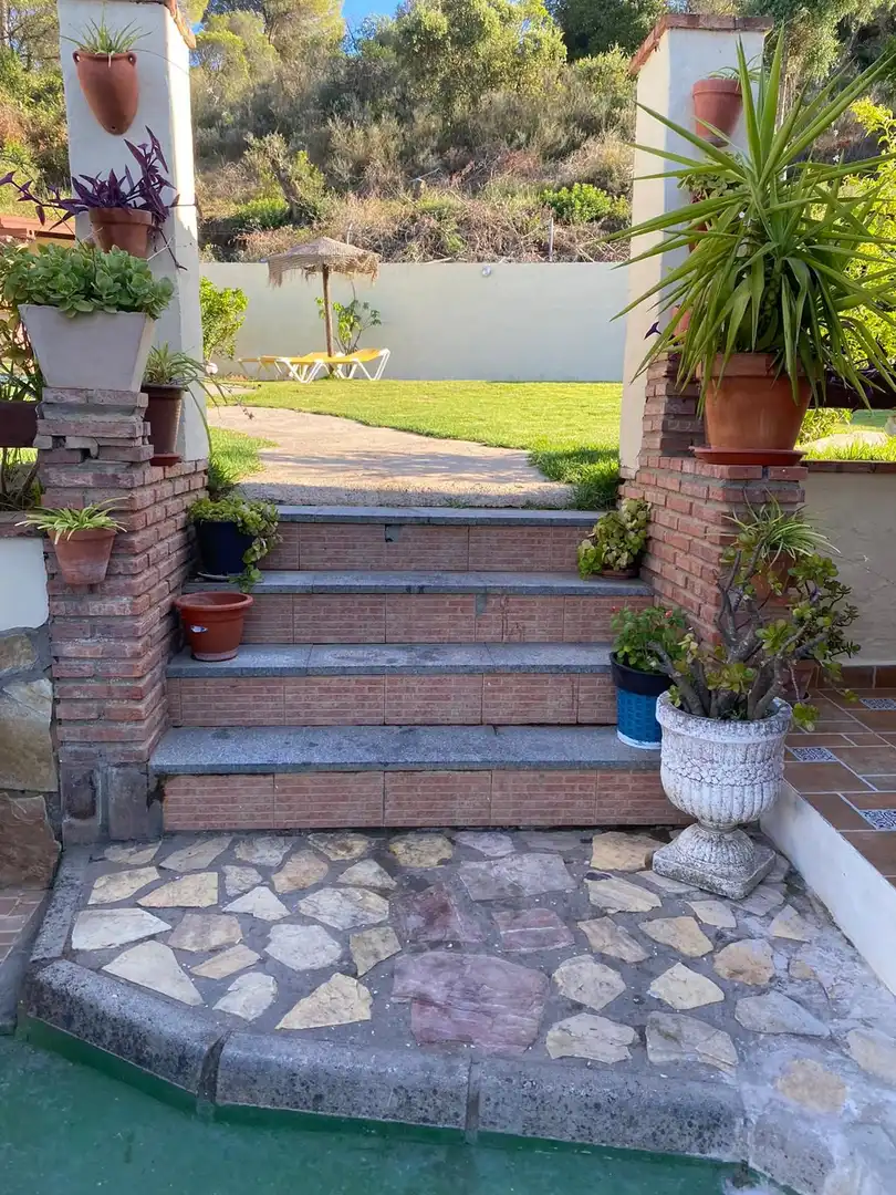 Terraza de Casa o chalet de alquiler en Barbate con Aire acondicionado, Calefacción y Jardín privado