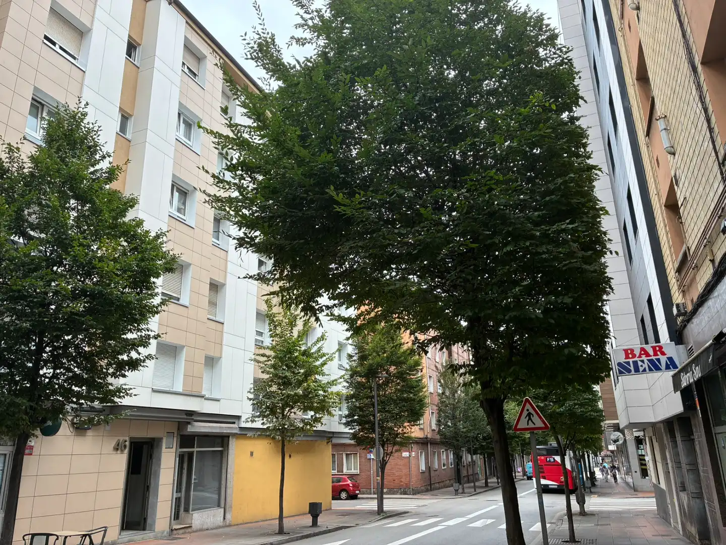 Vista exterior de Piso en venta en Gijón  con Calefacción, Parquet y Amueblado