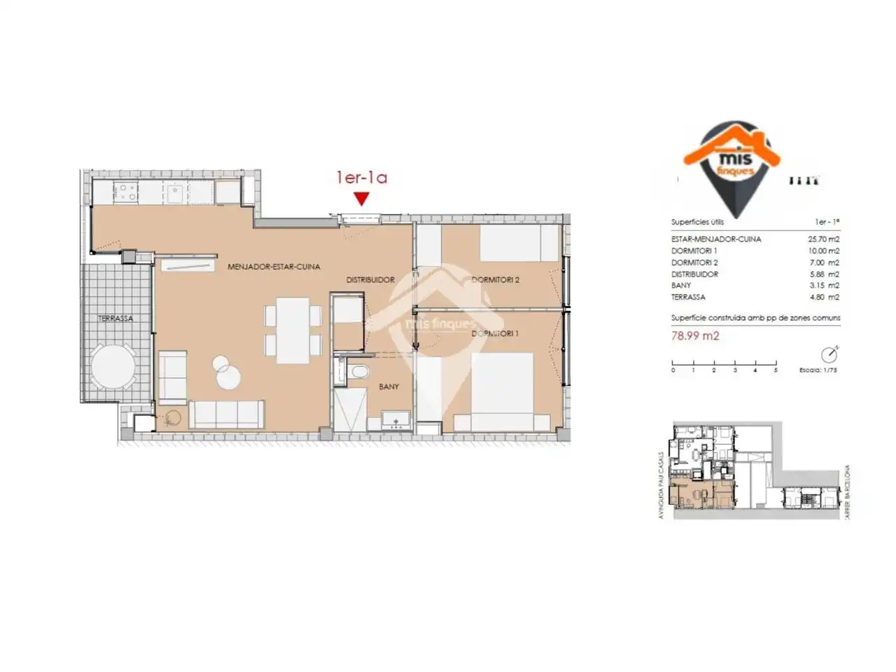 Piso en venta en Sant Quirze del Vallès con Aire acondicionado, Calefacción y Parquet