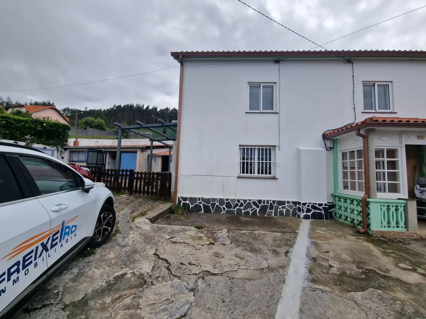 Vista exterior de Casa o chalet en venta en Valdoviño con Jardín privado y Terraza