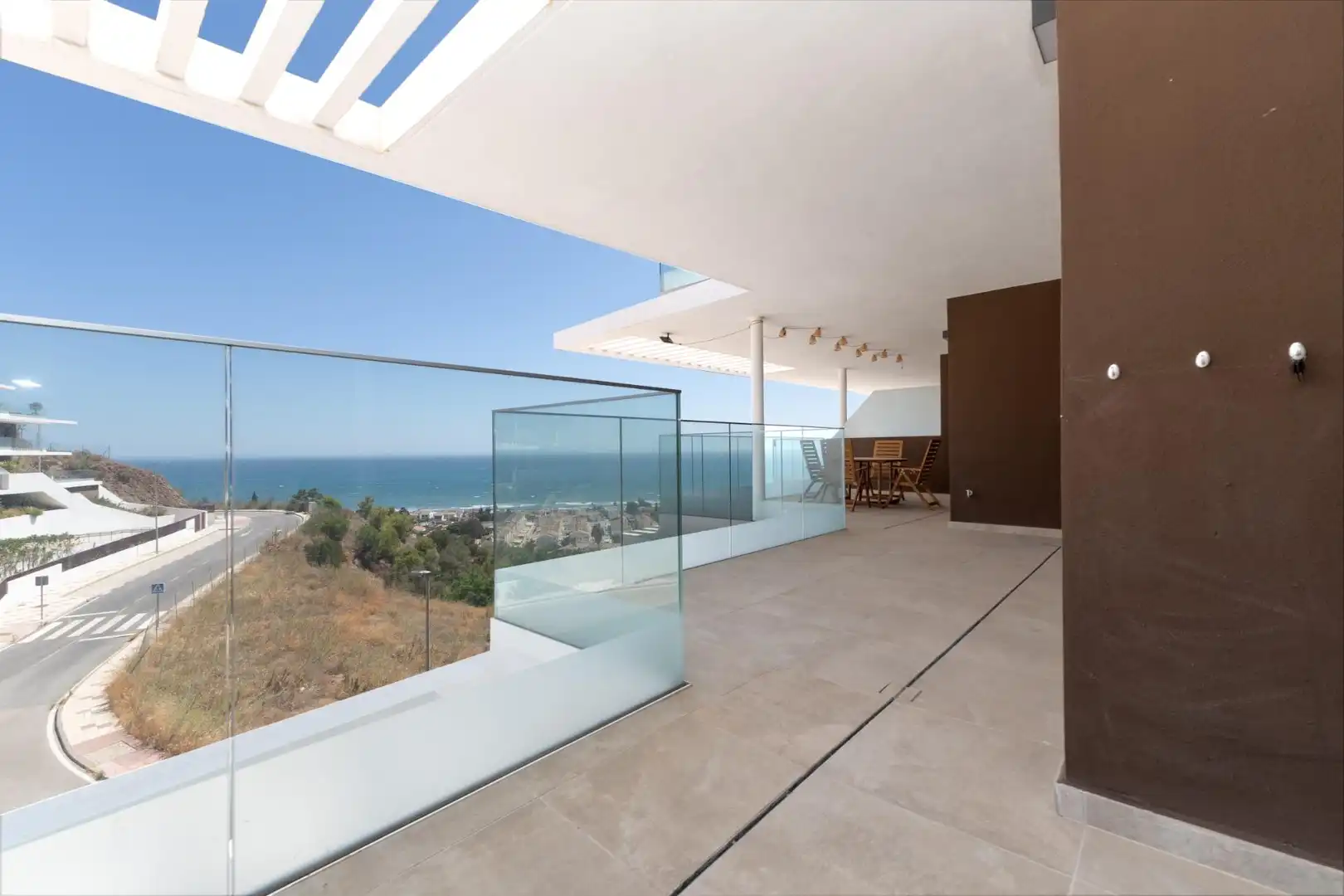 Terrace of Flat for sale in Rincón de la Victoria  with Air Conditioner and Community pool