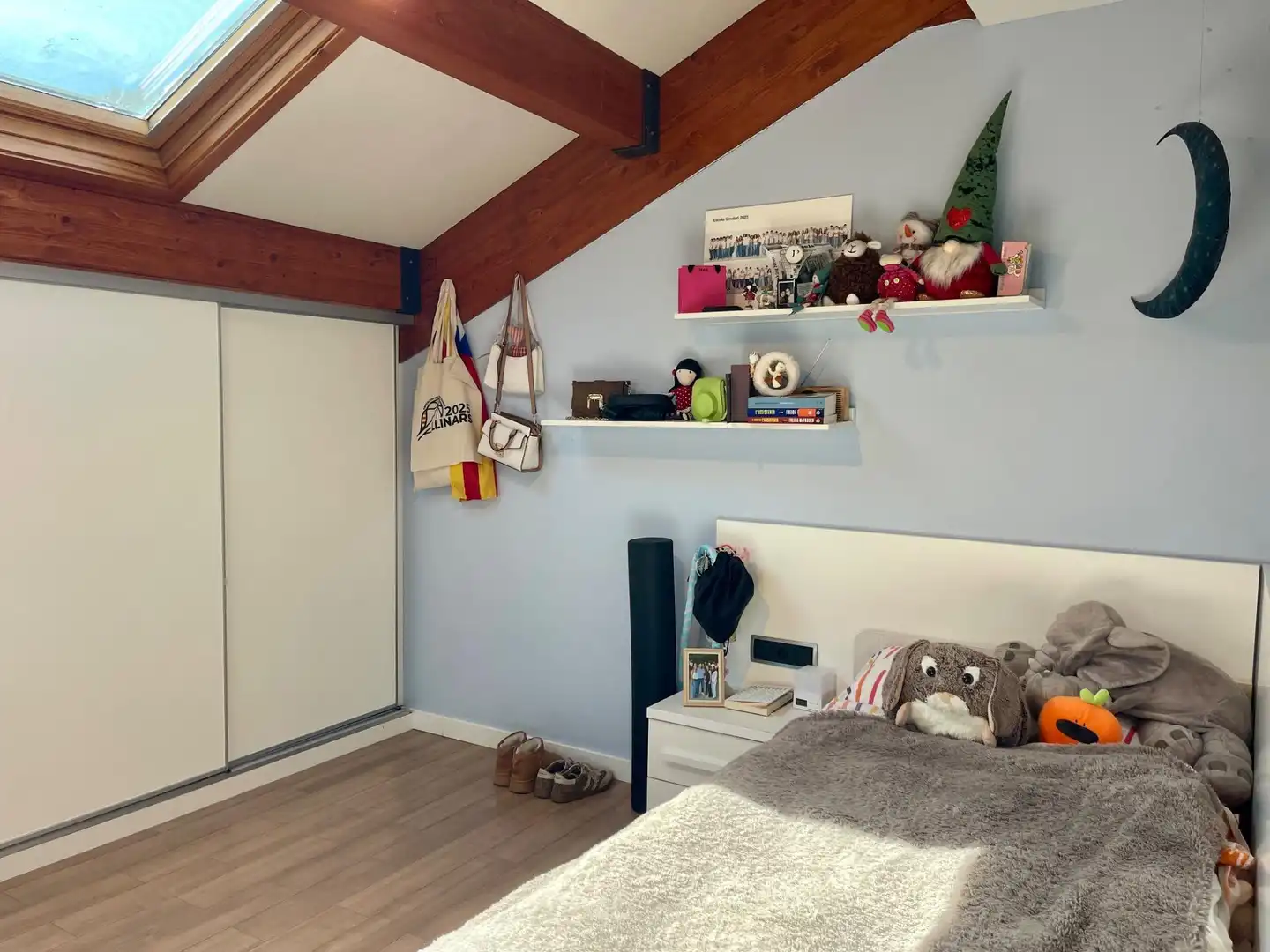 Bedroom of Houses for sale in Sant Antoni de Vilamajor  with Air Conditioner, Heating and Private garden