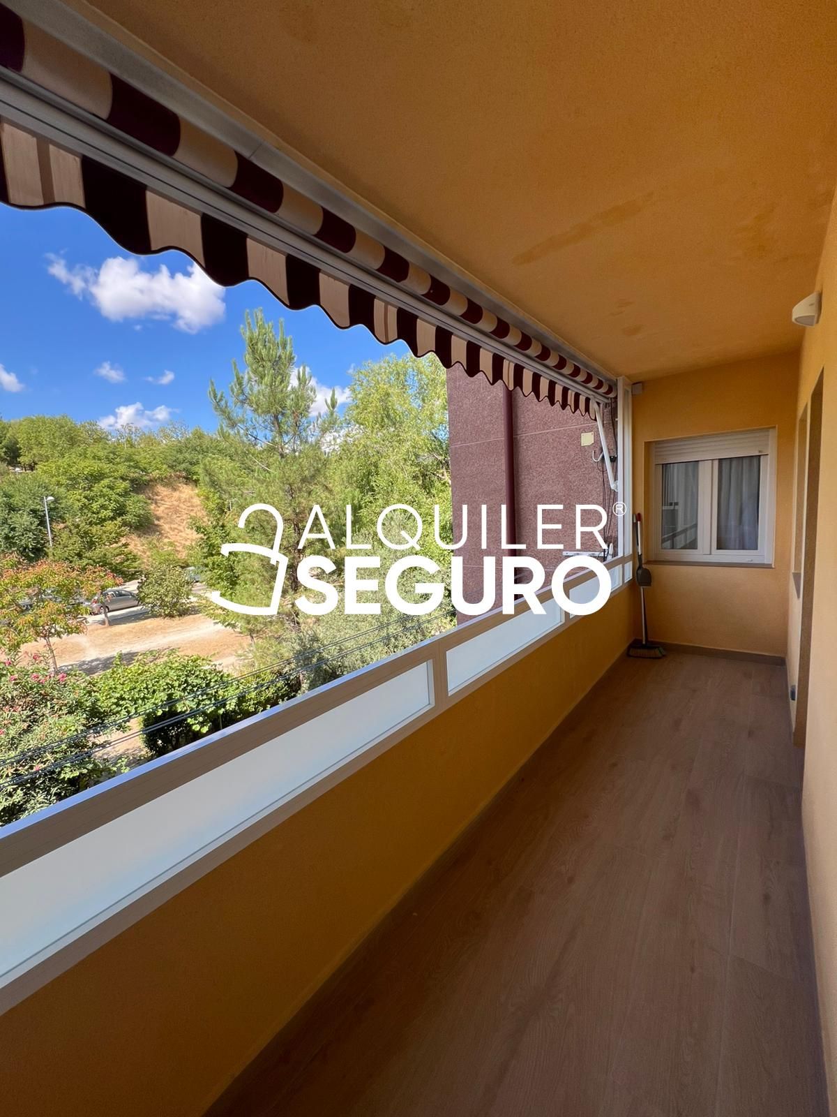 Exterior view of Flat to rent in  Madrid Capital  with Air Conditioner, Heating and Terrace