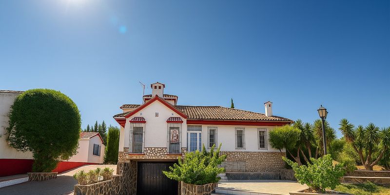 Exterior view of House or chalet for sale in Montilla  with Air Conditioner, Private garden and Terrace