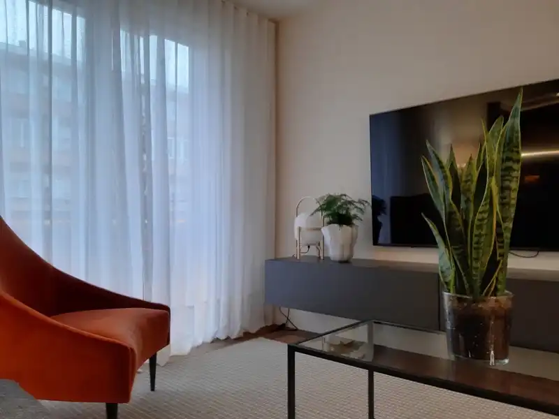 Sala de estar de Piso en venta en Bilbao  con Calefacción, Amueblado y Horno