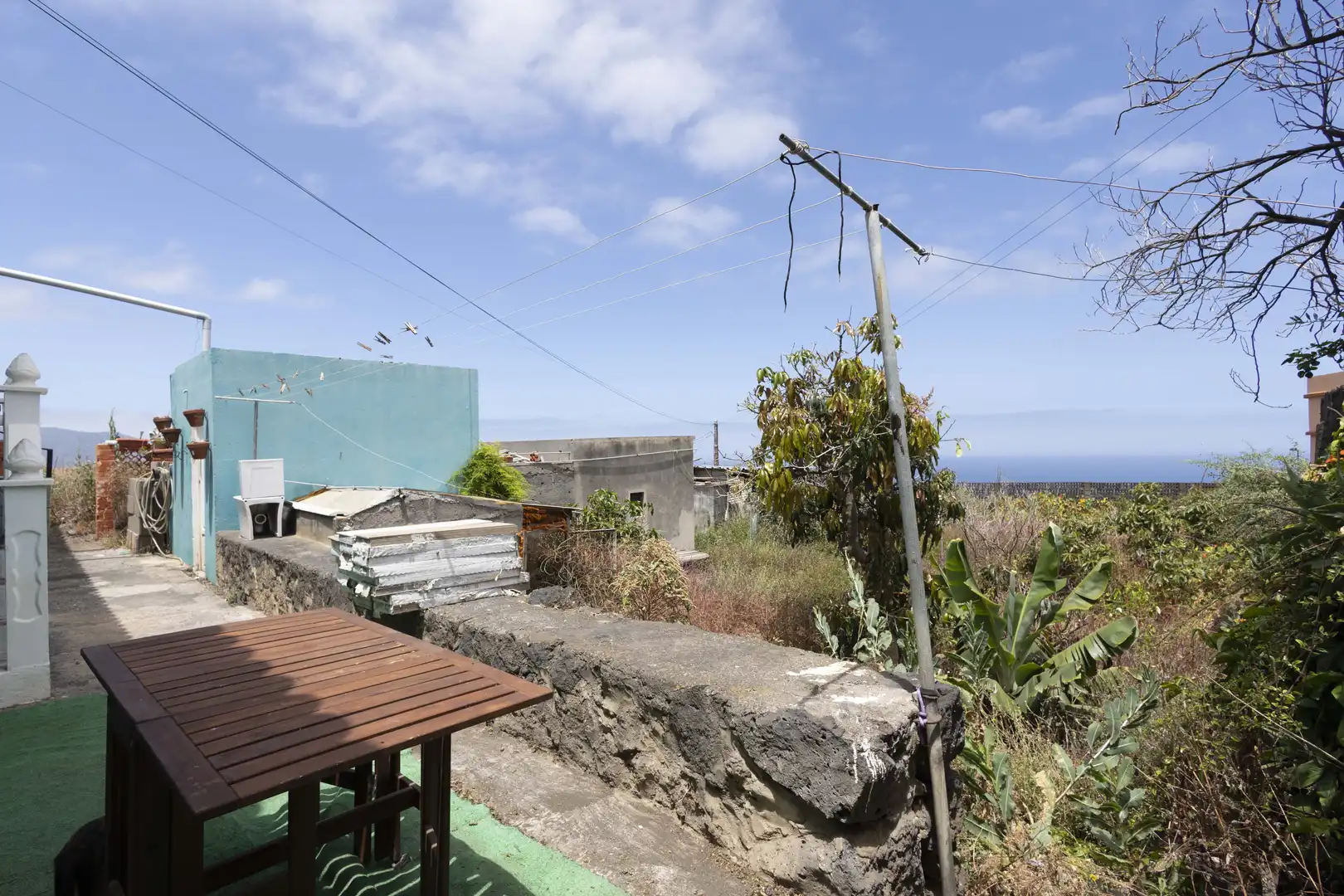 Vista exterior de Casa o xalet en venda en Breña Baja amb Jardí privat, Terrassa i Traster
