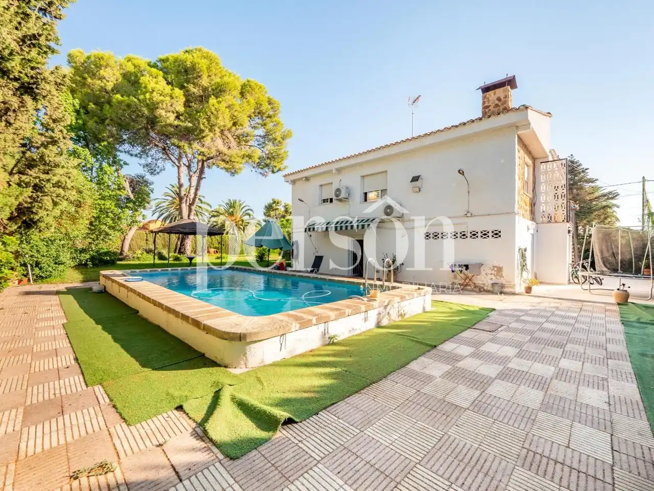 Swimming pool of Houses for sale in Bétera  with Private garden, Terrace and Swimming Pool