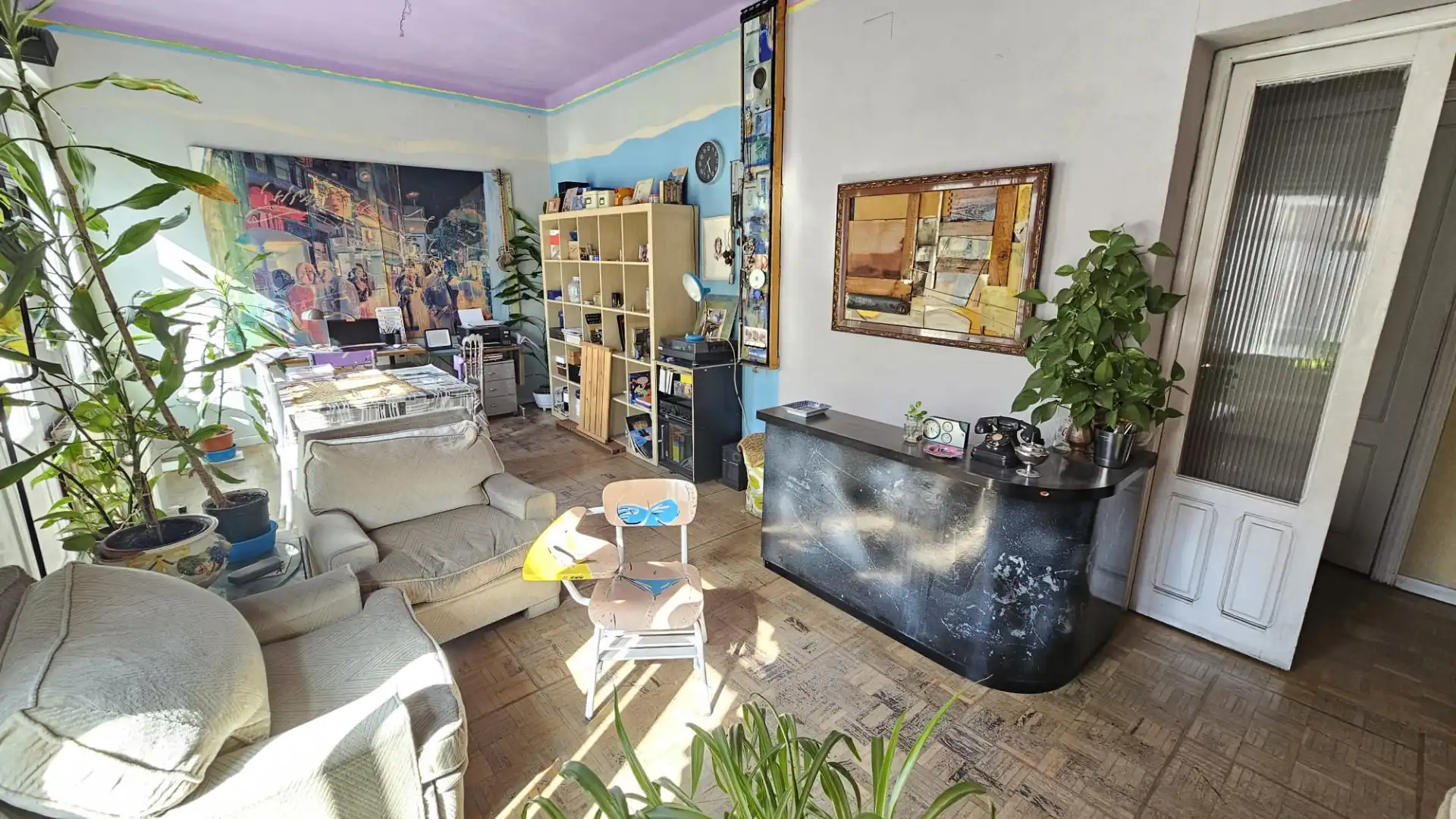 Sala de estar de Piso en venta en Madrid con Aire acondicionado, Calefacción y Parquet