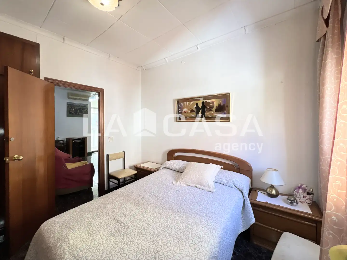 Schlafzimmer von Wohnung zum Verkauf in Badalona mit Heizung
