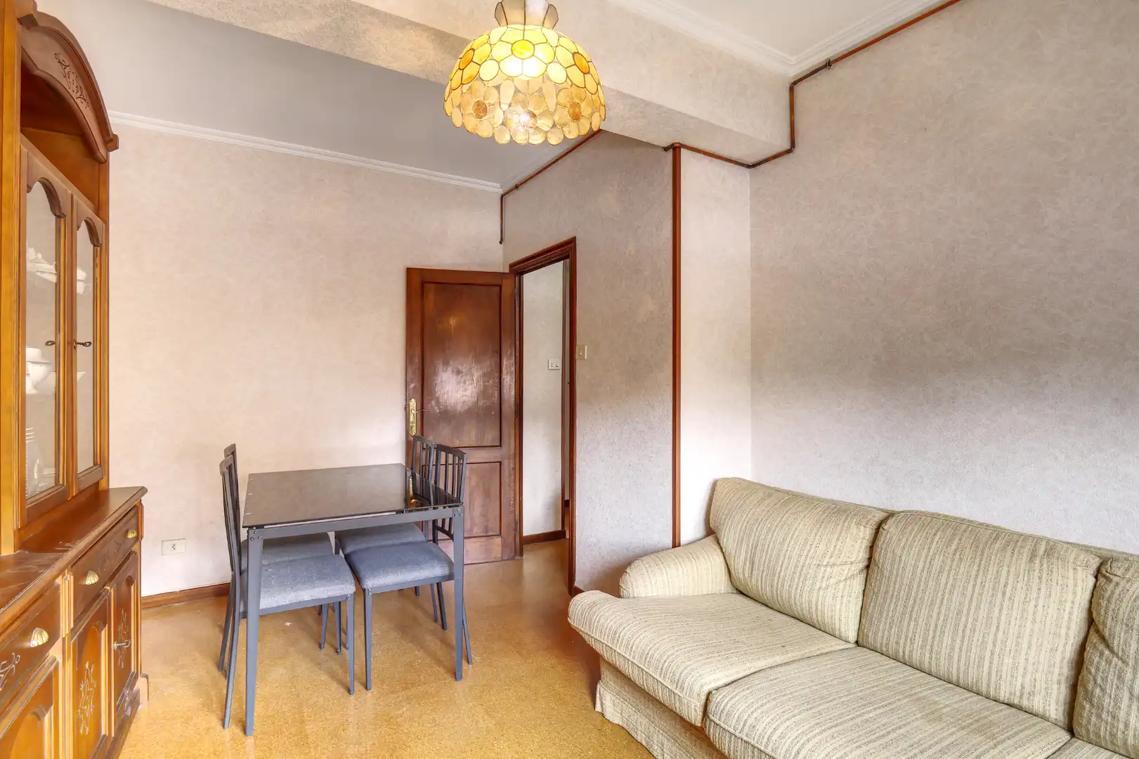 Sala de estar de Dúplex en venta en A Coruña Capital  con Trastero, Amueblado y Horno