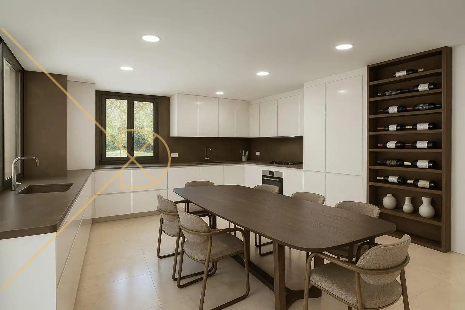 Küche von Haus oder Chalet zum Verkauf in Gavà mit Klimaanlage, Heizung und Privatgarten