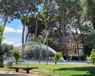 Garden of Attic to rent in Sant Feliu de Llobregat  with Air Conditioner, Heating and Furnished