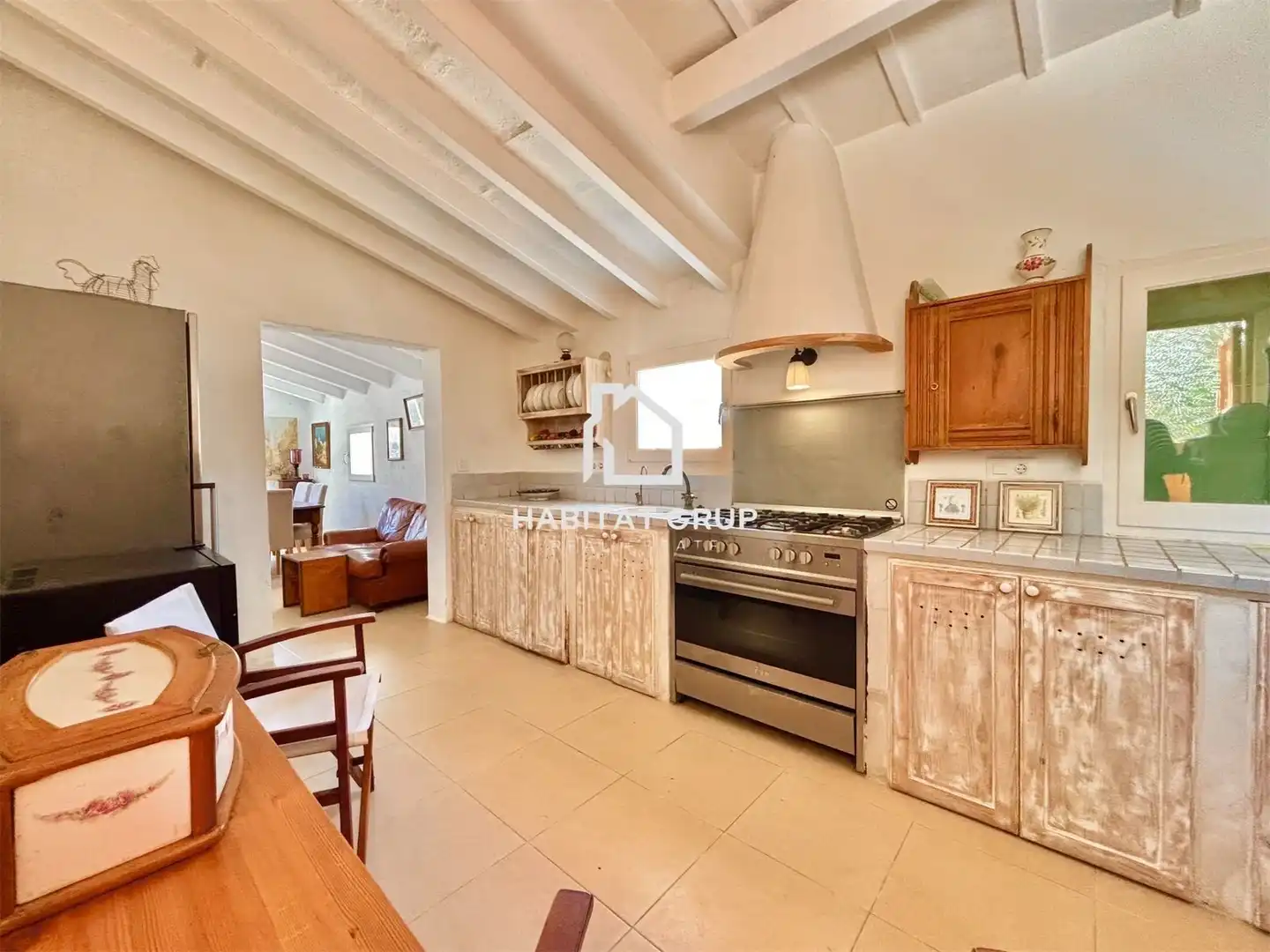 Küche von Haus oder Chalet zum Verkauf in Sant Lluís mit Klimaanlage, Heizung und Privatgarten