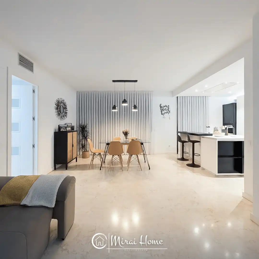 Dining room of Flat for sale in Font Verda