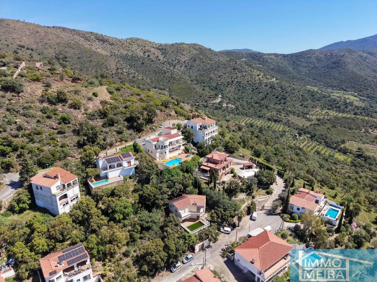 Exterior view of Houses for sale in Roses  with Air Conditioner, Heating and Private garden