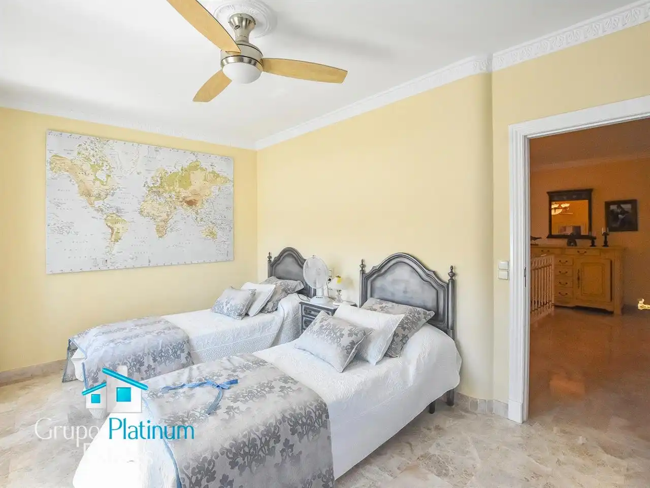 Habitación de Casa o chalet en venta en Águilas con Aire acondicionado, Calefacción y Jardín privado