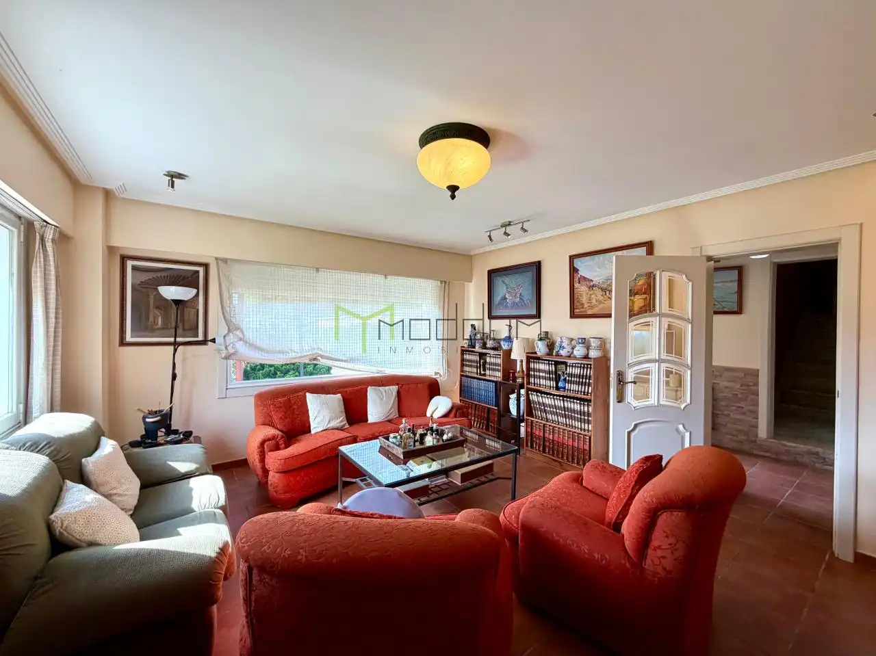 Sala d'estar de Casa o xalet en venda en Teo amb Calefacció, Jardí privat i Terrassa