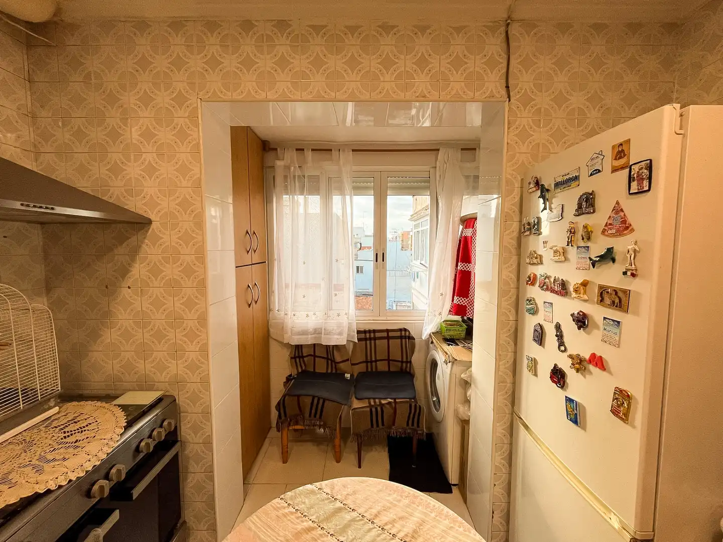 Küche von Wohnung zum Verkauf in Sagunto / Sagunt mit Klimaanlage, Heizung und Möbliert